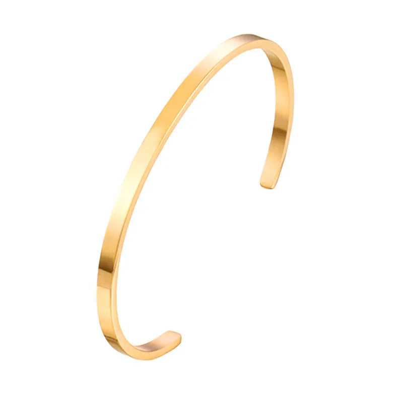 Flat Cuff - Gold Color