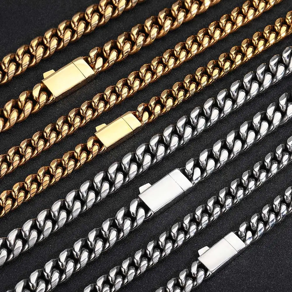 Cuban Link Chain - Gold Color