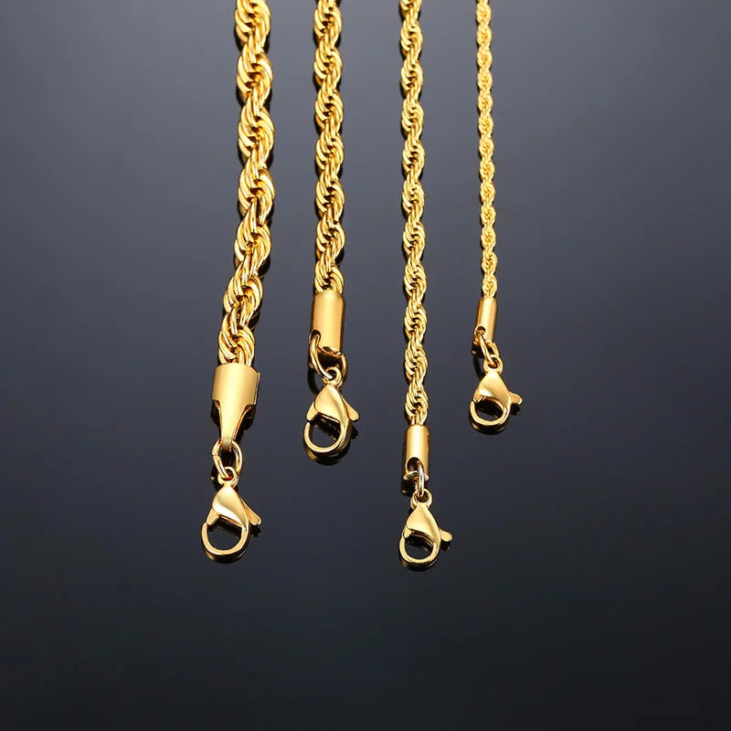 Rope Chain - Gold Color