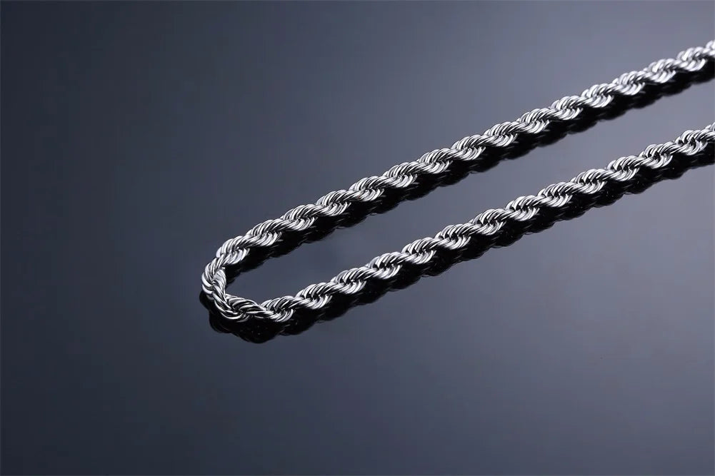 Rope Chain - Silver Color