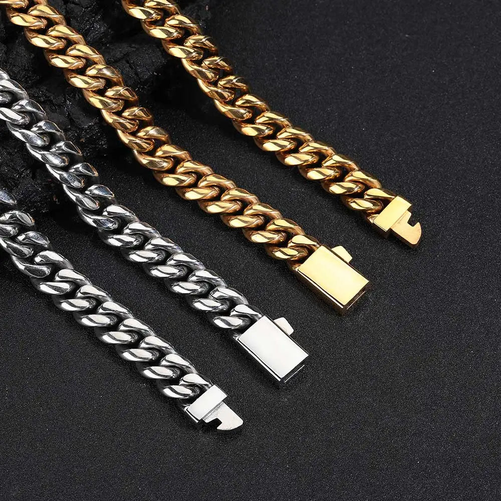 Cuban Link Chain - Gold Color