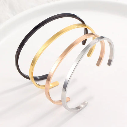 Flat Cuff - Silver Color