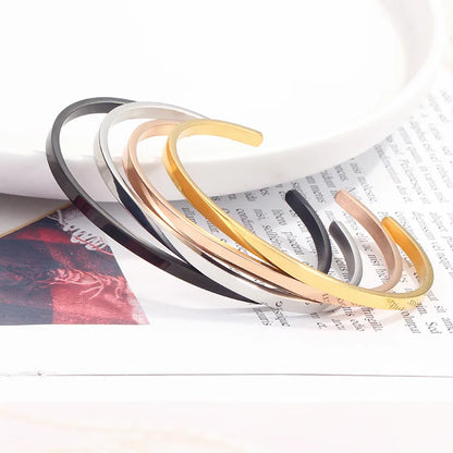 Flat Cuff - Gold Color