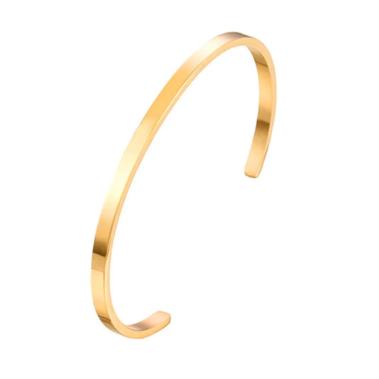 Flat Cuff - Gold Color