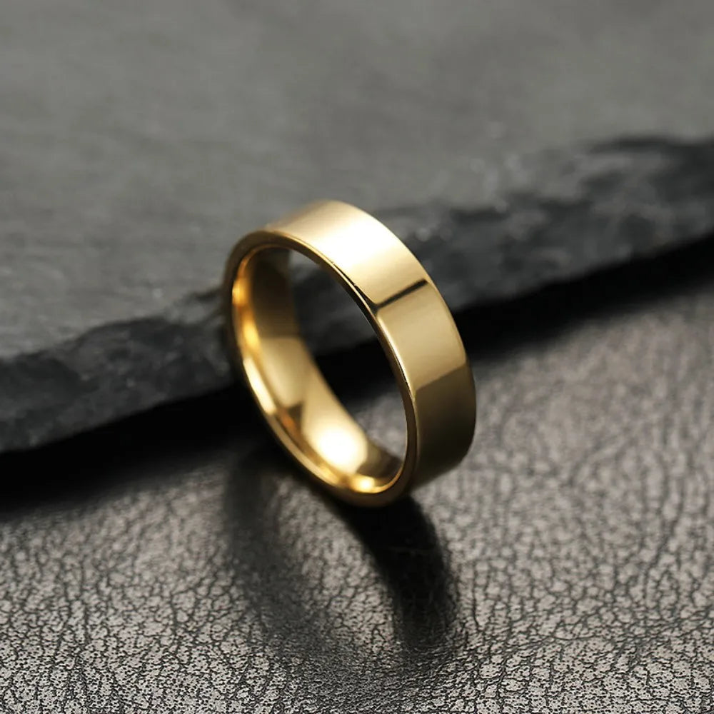 Flat Band - Gold Color