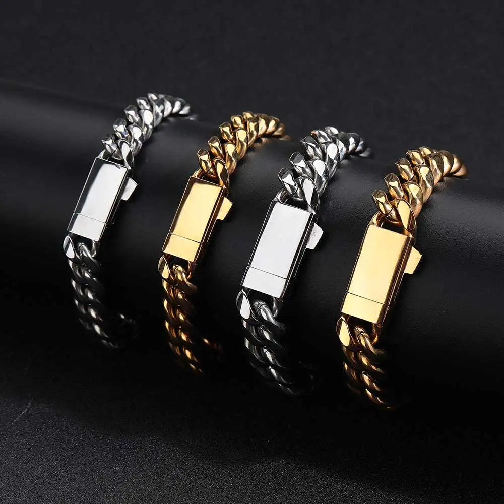 Cuban Link Chain - Gold Color